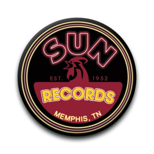 Sun Records Neon Sign Pin