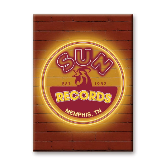 Sun Records Neon Sign Magnet