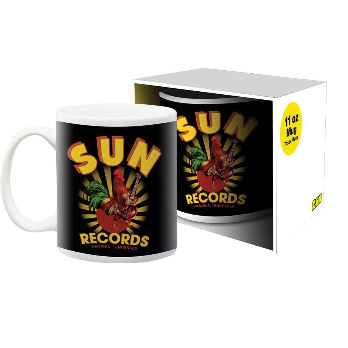 Sun Records Sunburst Rooster Boxed Mug