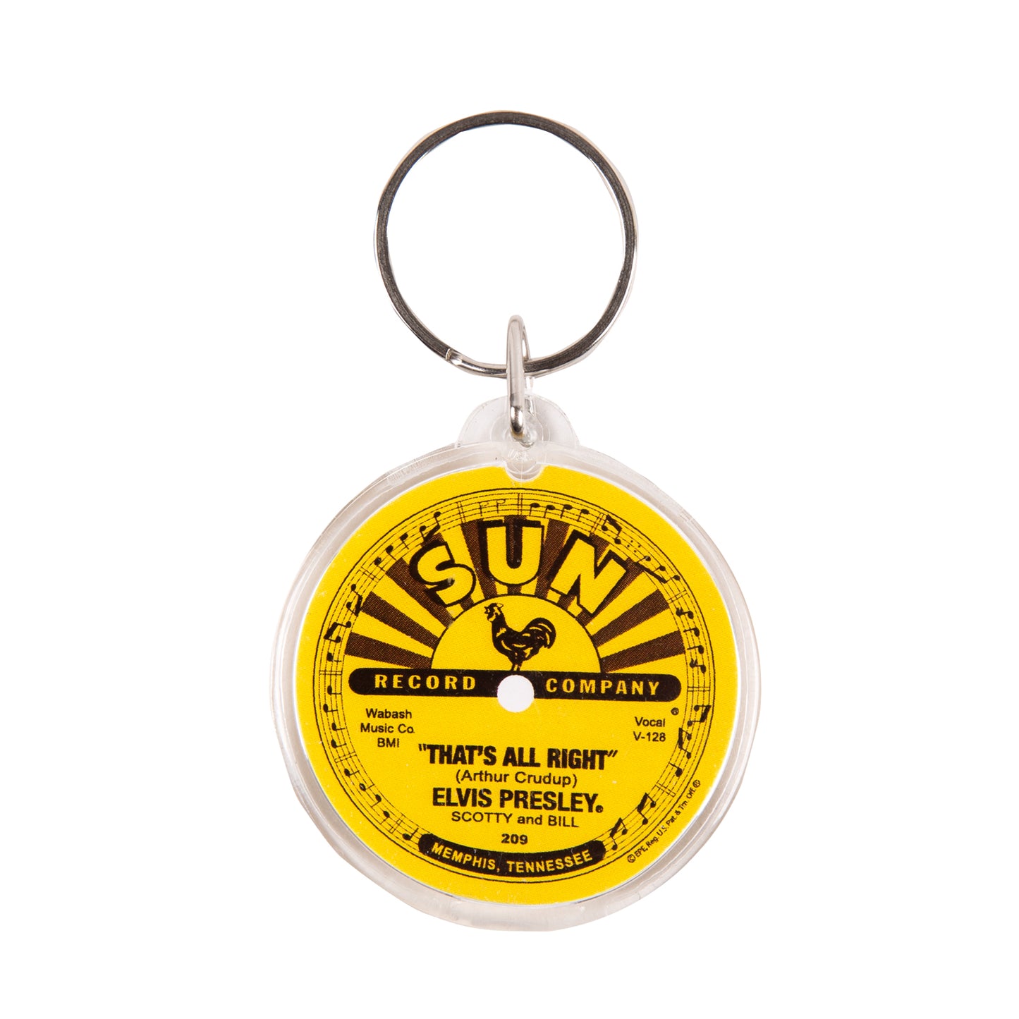 Elvis Blue Moon of Kentucky Key Ring