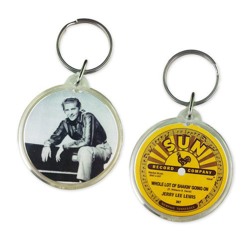 Jerry Lee Lewis Whole Lot of Shakin Photo Key Ring