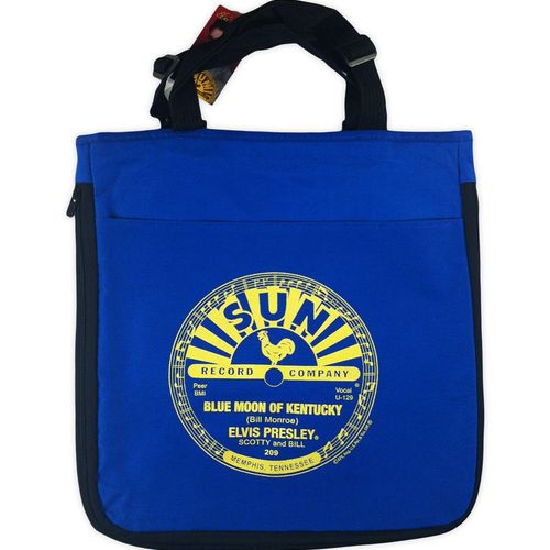 Elvis Blue Moon of Kentucky Tote Bag - Blue