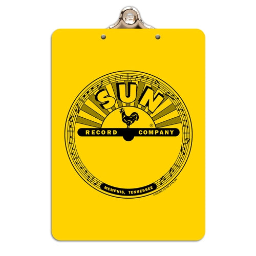 Sun Records Yellow Clipboard