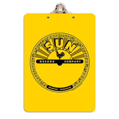 Sun Records Yellow Clipboard