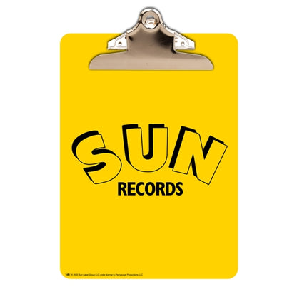 Sun Records Yellow Clipboard