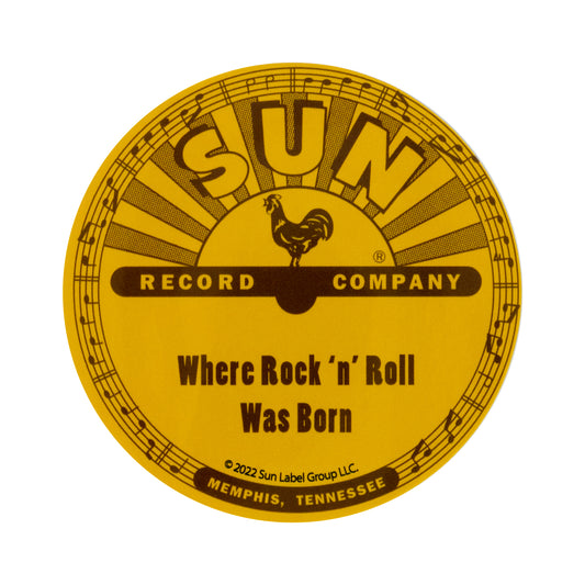 Where Rock "N" Roll Sticker