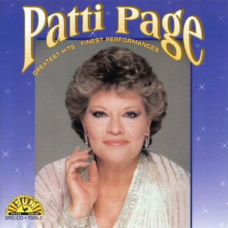 Patti Page - Greatest Hits Finest Performances CD – Sun Records