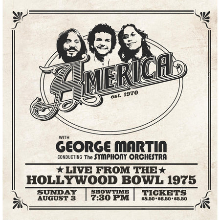America: Live From The Hollywood Bowl - 1975 CD – Sun Records