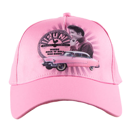 Sun Records Pink Elvis Cap