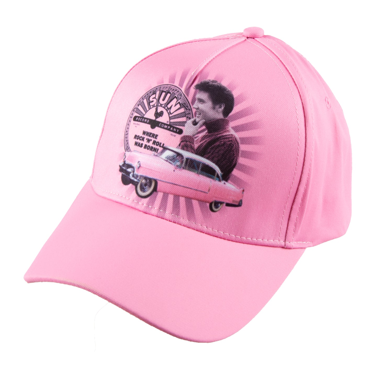 Sun Records Pink Elvis Cap