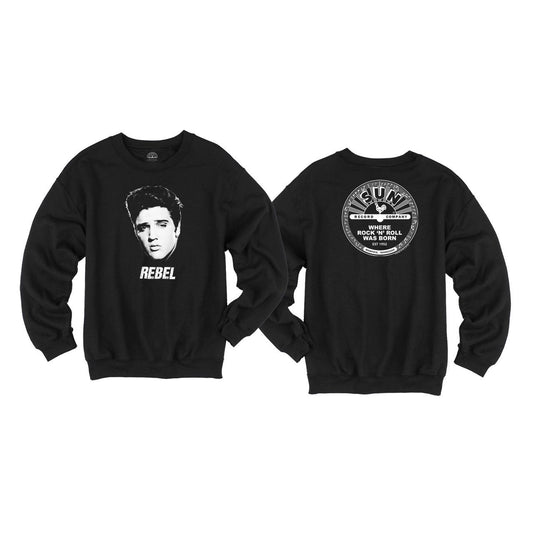 Elvis Rebel Crew Neck Sweatshirt