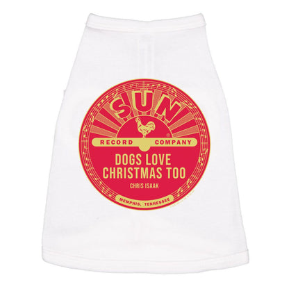 Dogs Love Christmas Too Doggie Tank