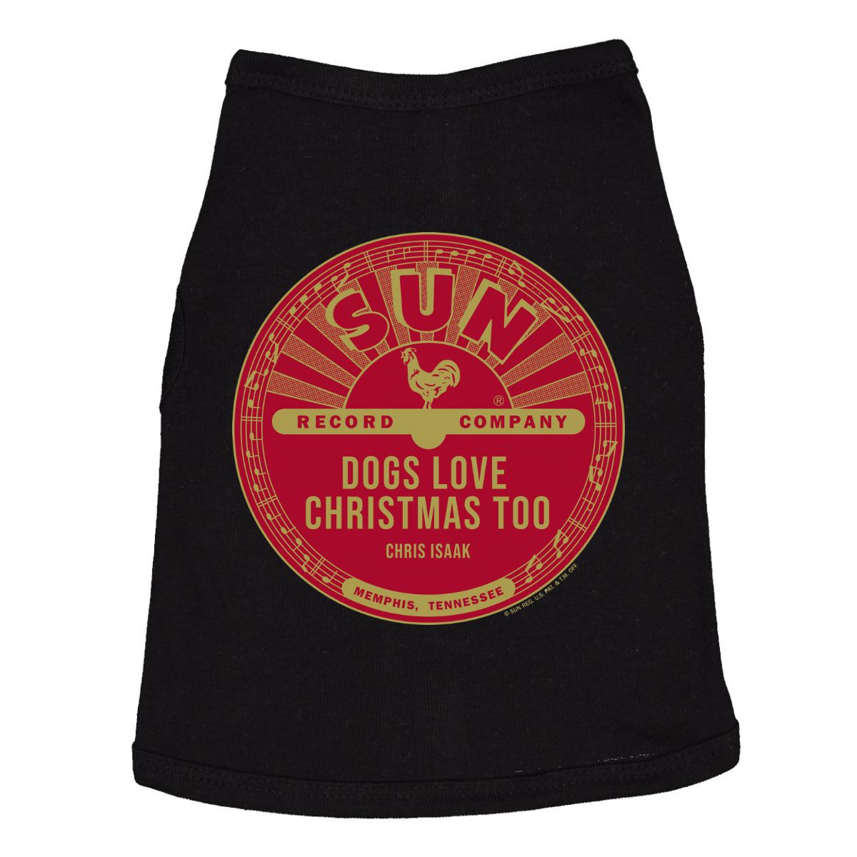 Dogs Love Christmas Too Doggie Tank