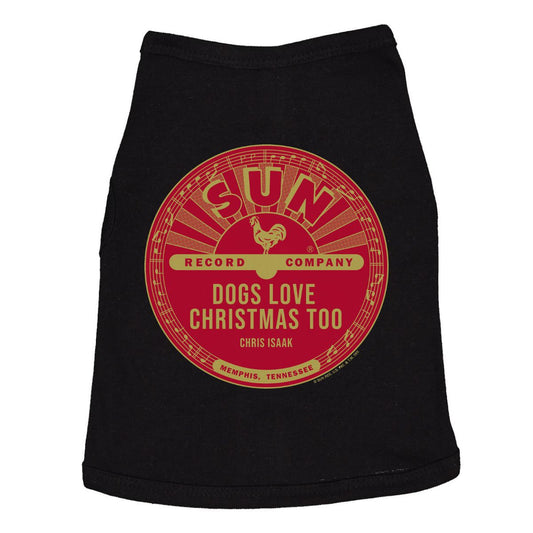 Dogs Love Christmas Too Doggie Tank