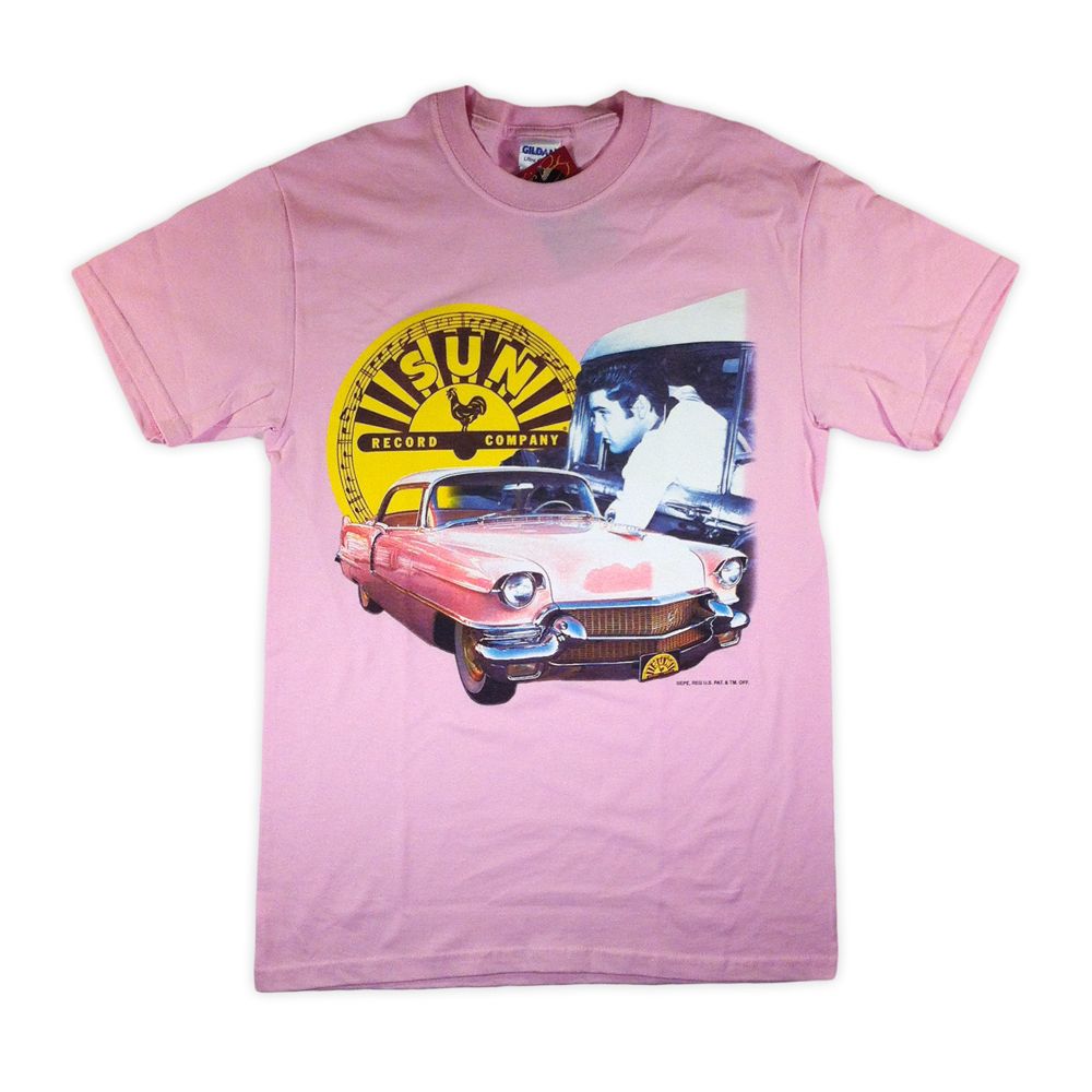 Elvis Pink Cadillac Tee