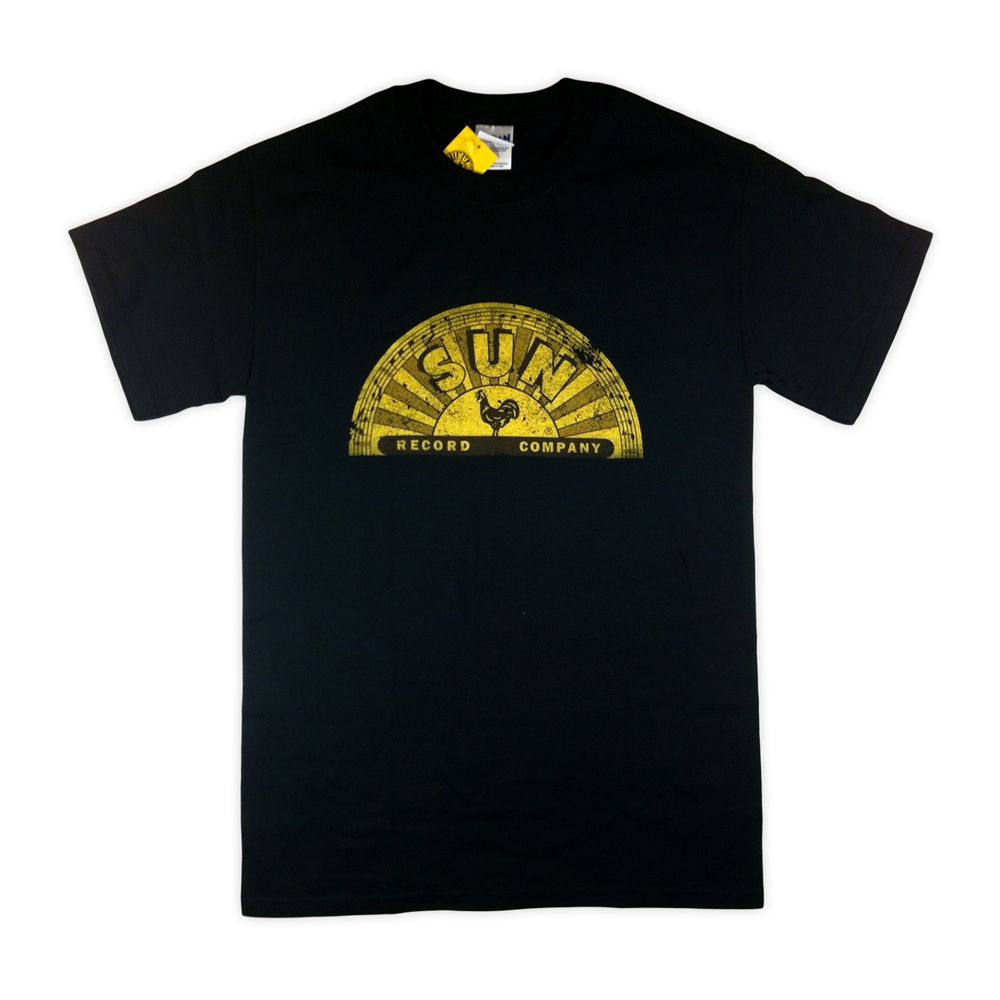 Sun Distressed Logo Tee