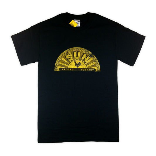 Sun Distressed Logo Tee