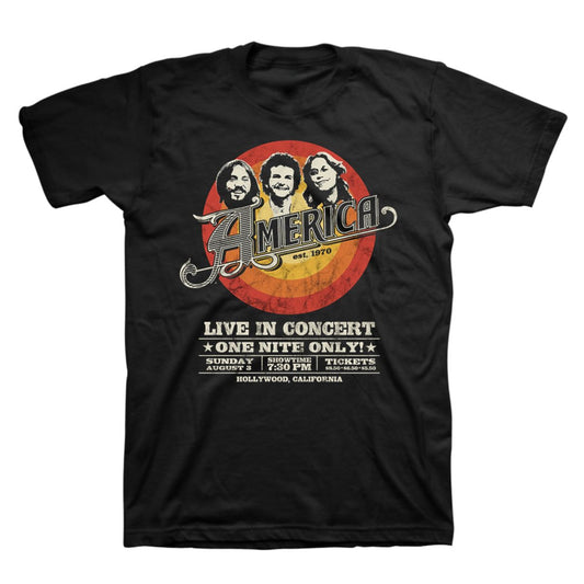 America Live In Concert T-Shirt