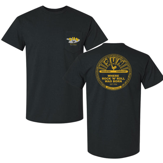 Where Rock & Roll Was Born Pocket T-Shirt