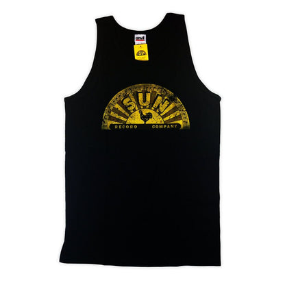 Sun Distressed Logo Tank