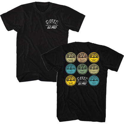 Sun Records Singles Double Sided T-Shirt