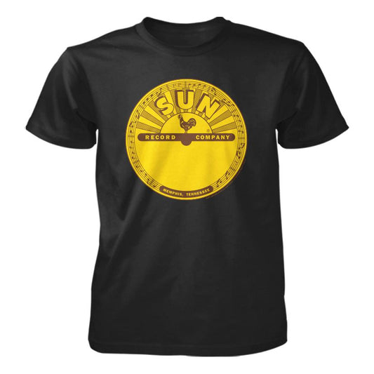 Sun Records Logo T-shirt - Black