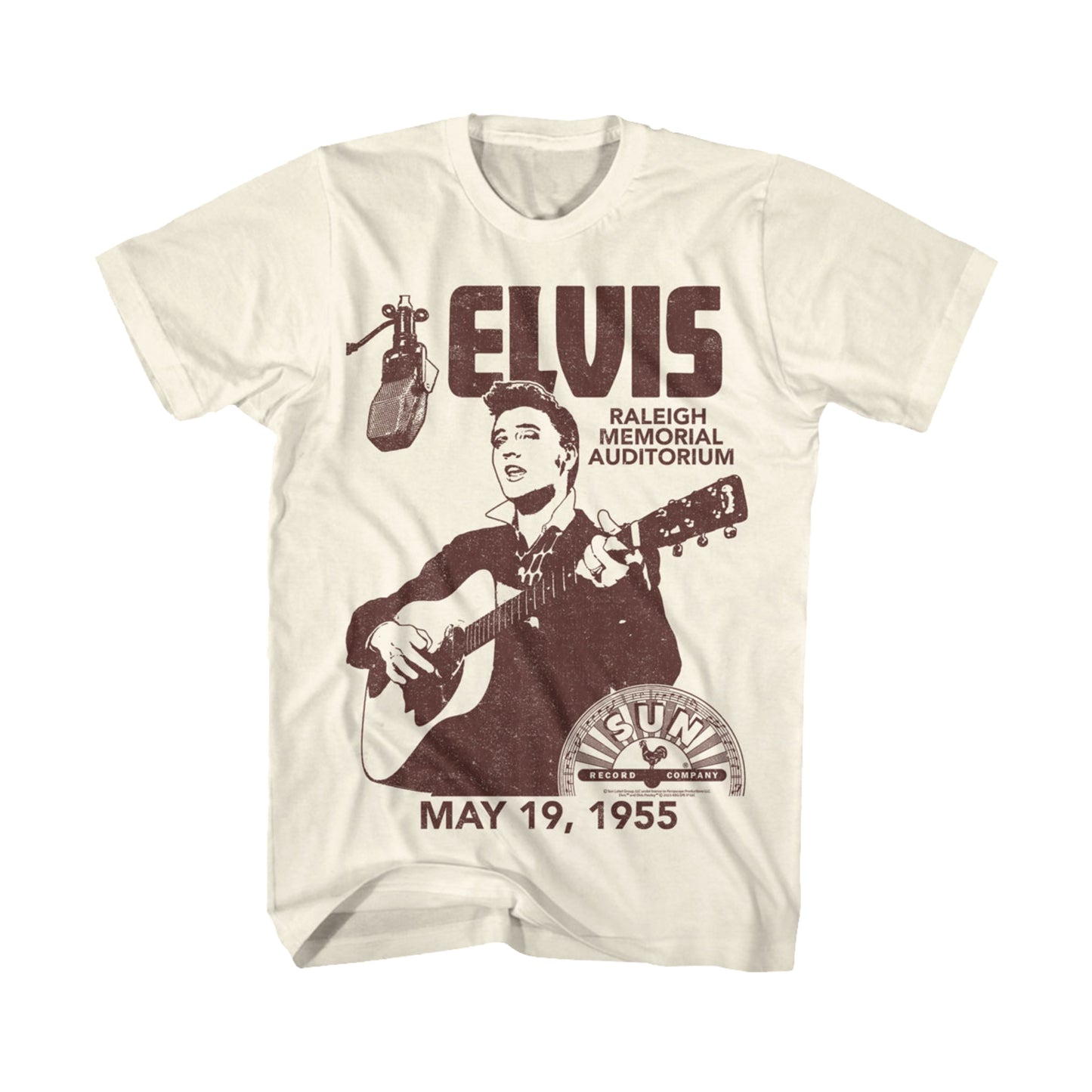 Elvis Raleigh Auditorium T-Shirt