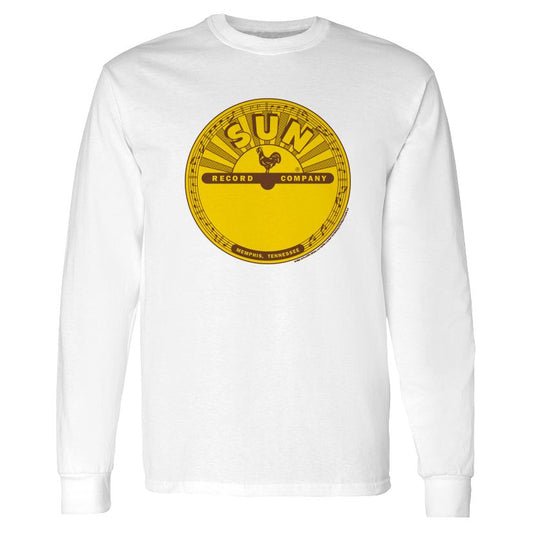 Sun Records Logo Long Sleeve Shirt - White