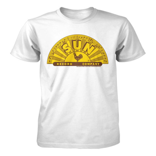 Sun Records Half Logo T-shirt - White