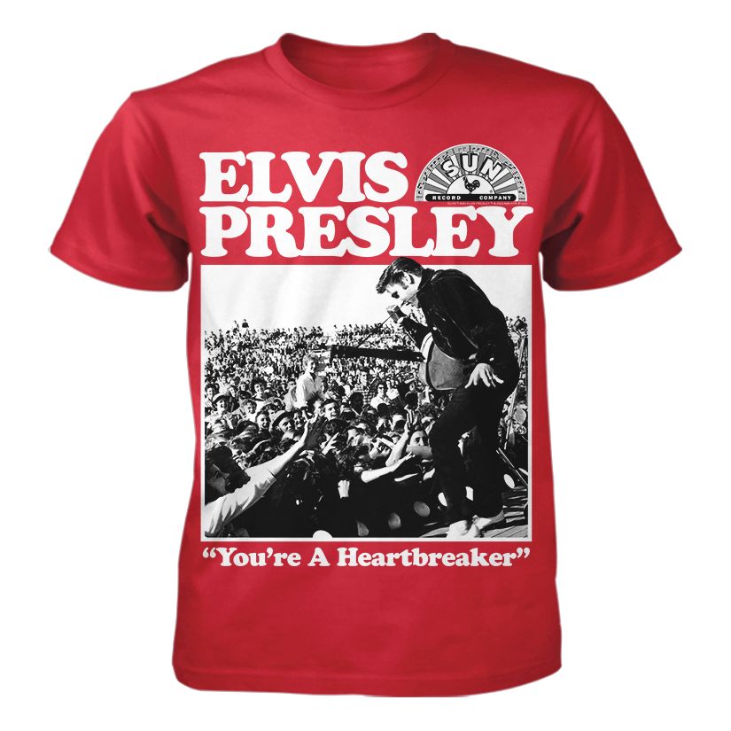 Elvis Heartbreaker Sun Records T-shirt