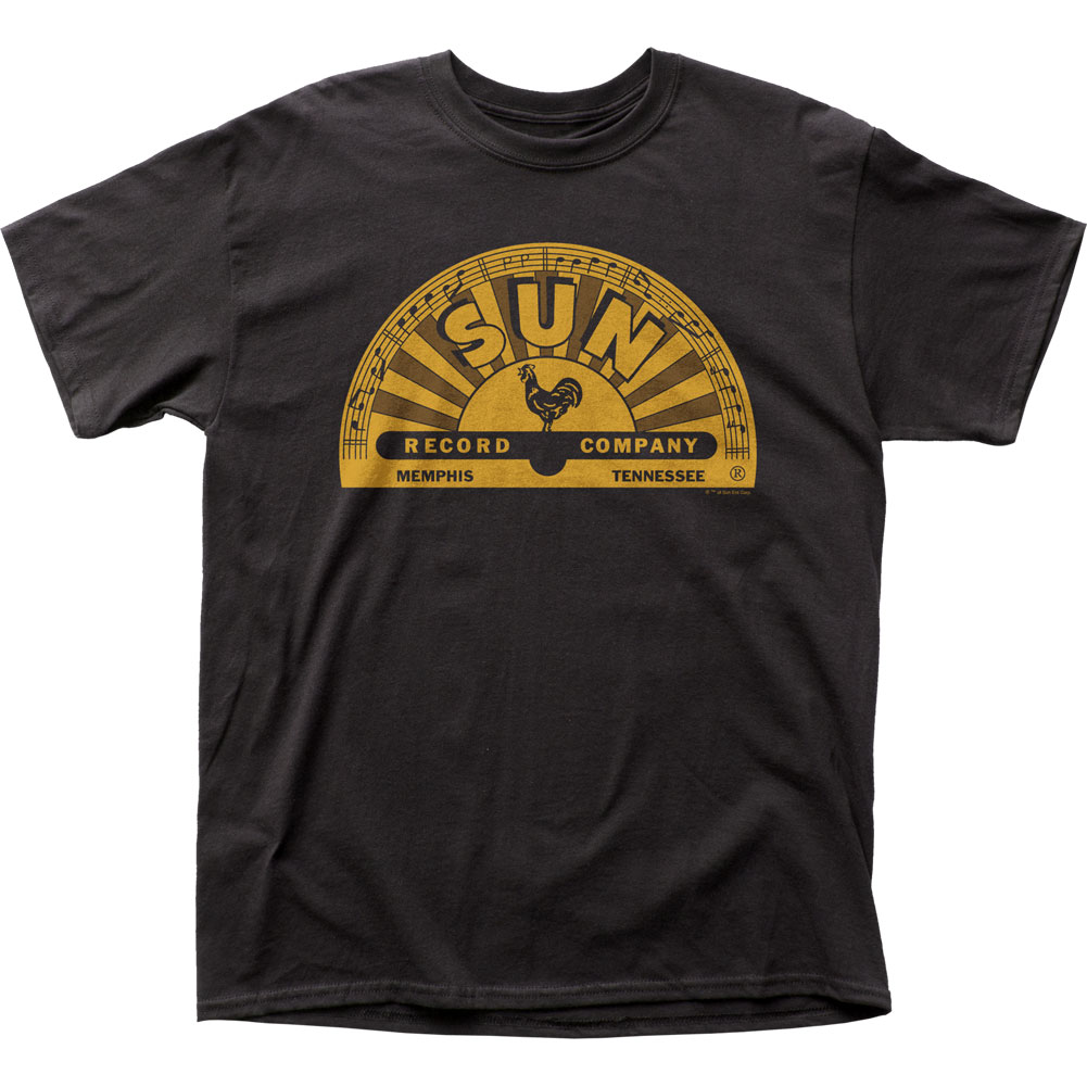 Sun Records Memphis Half Logo  T-Shirt