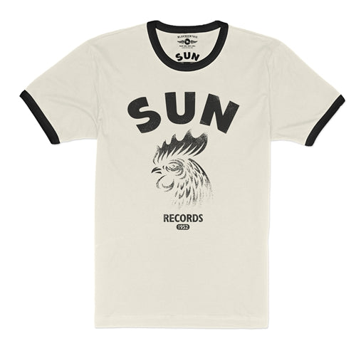 Sun Records Gritty Rooster Ringer T-Shirt