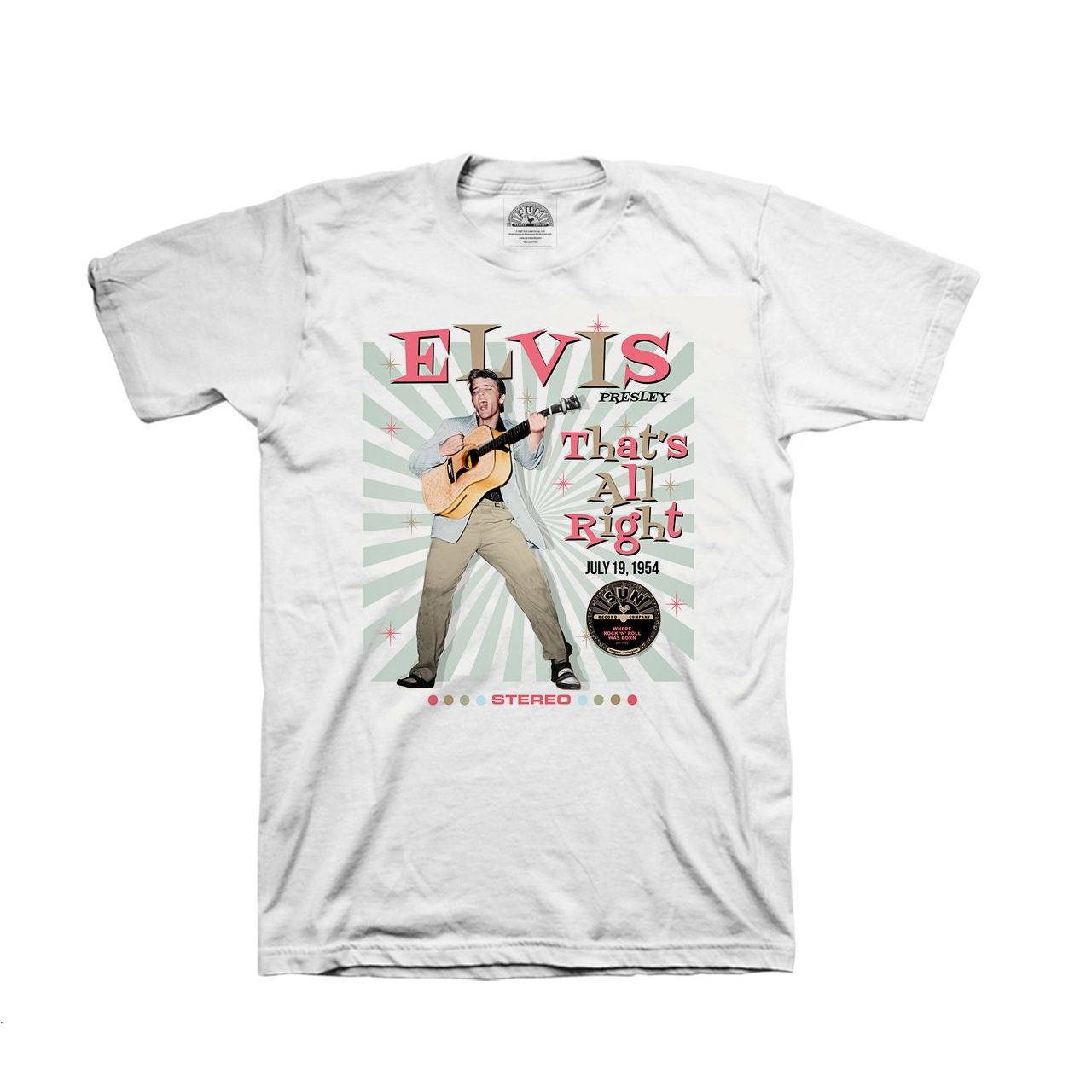 Elvis "That's All Right" Sun Records T-shirt