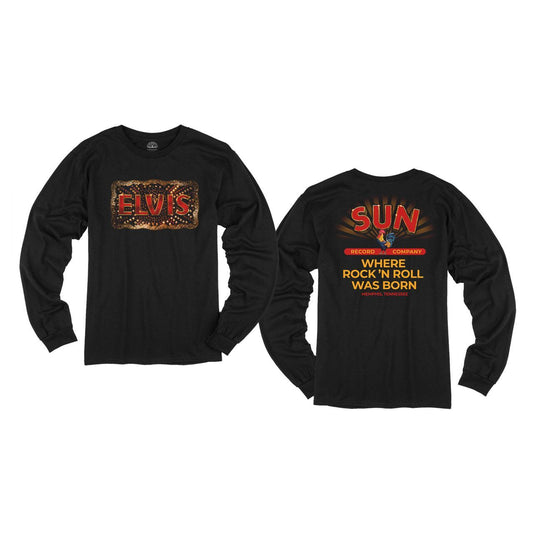 Elvis Movie Sun Records Long Sleeve T-shirt