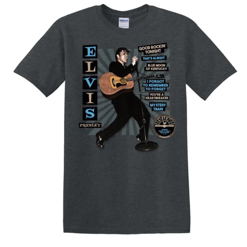 Sun Records Elvis Best Hits T-Shirt