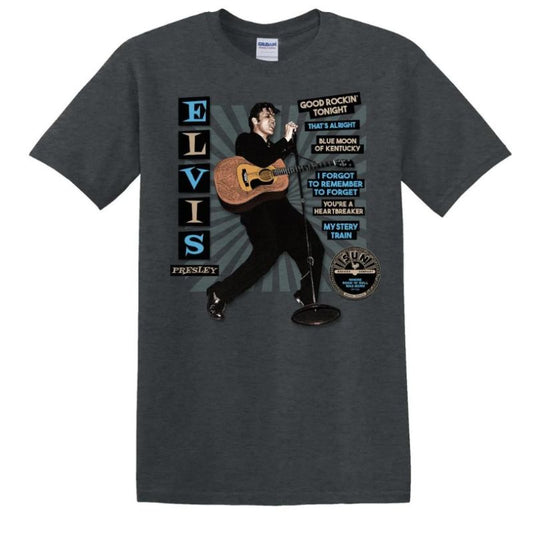 Sun Records Elvis Best Hits T-Shirt