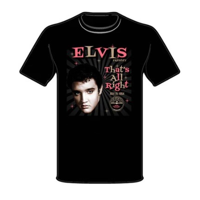 Sun Records Elvis That's All Right July 19, 1954 T-Shirt