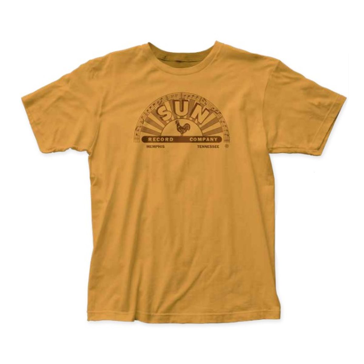 Half Logo Mustard T-Shirt