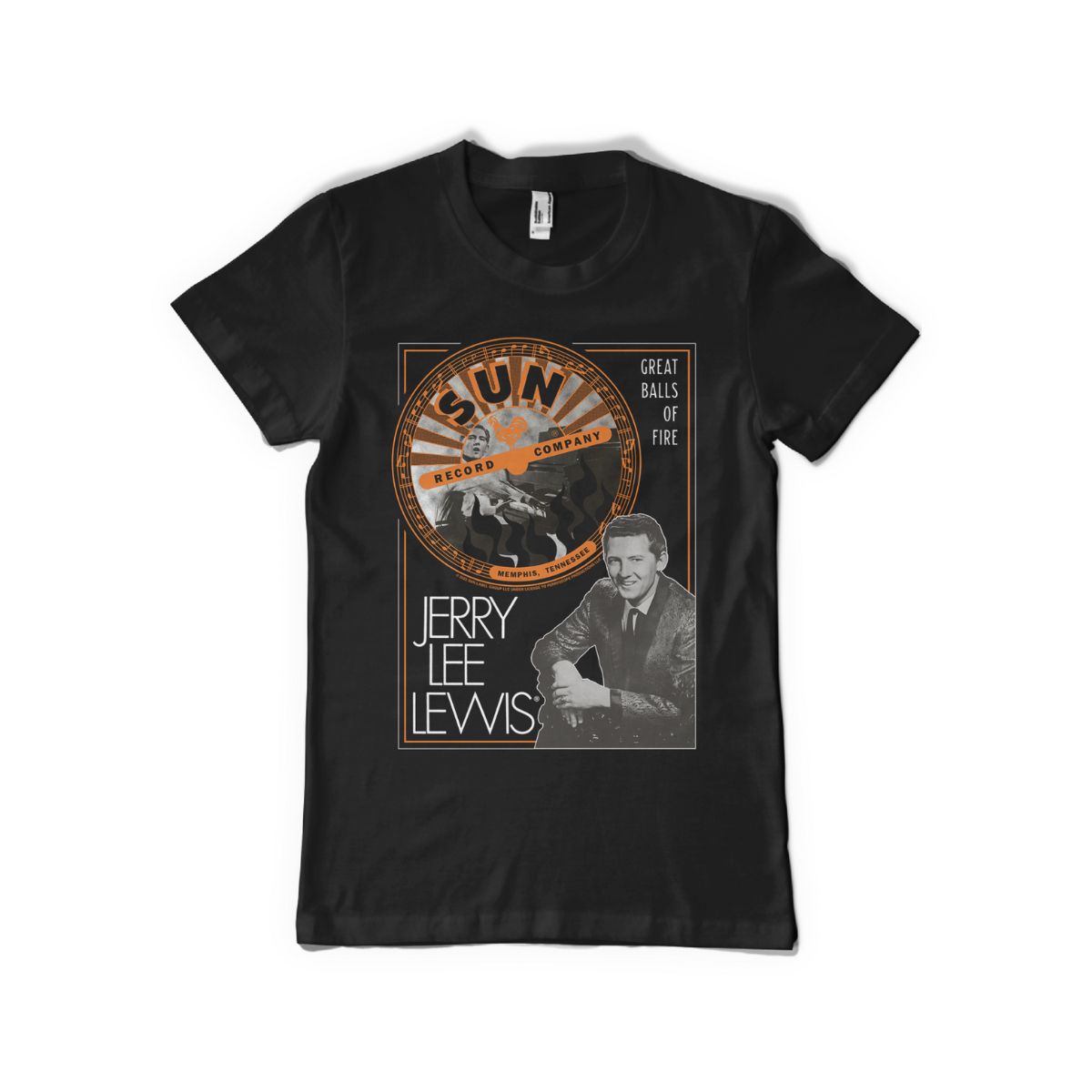 Jerry Lee Lewis Great Balls Of Fire  T-Shirt