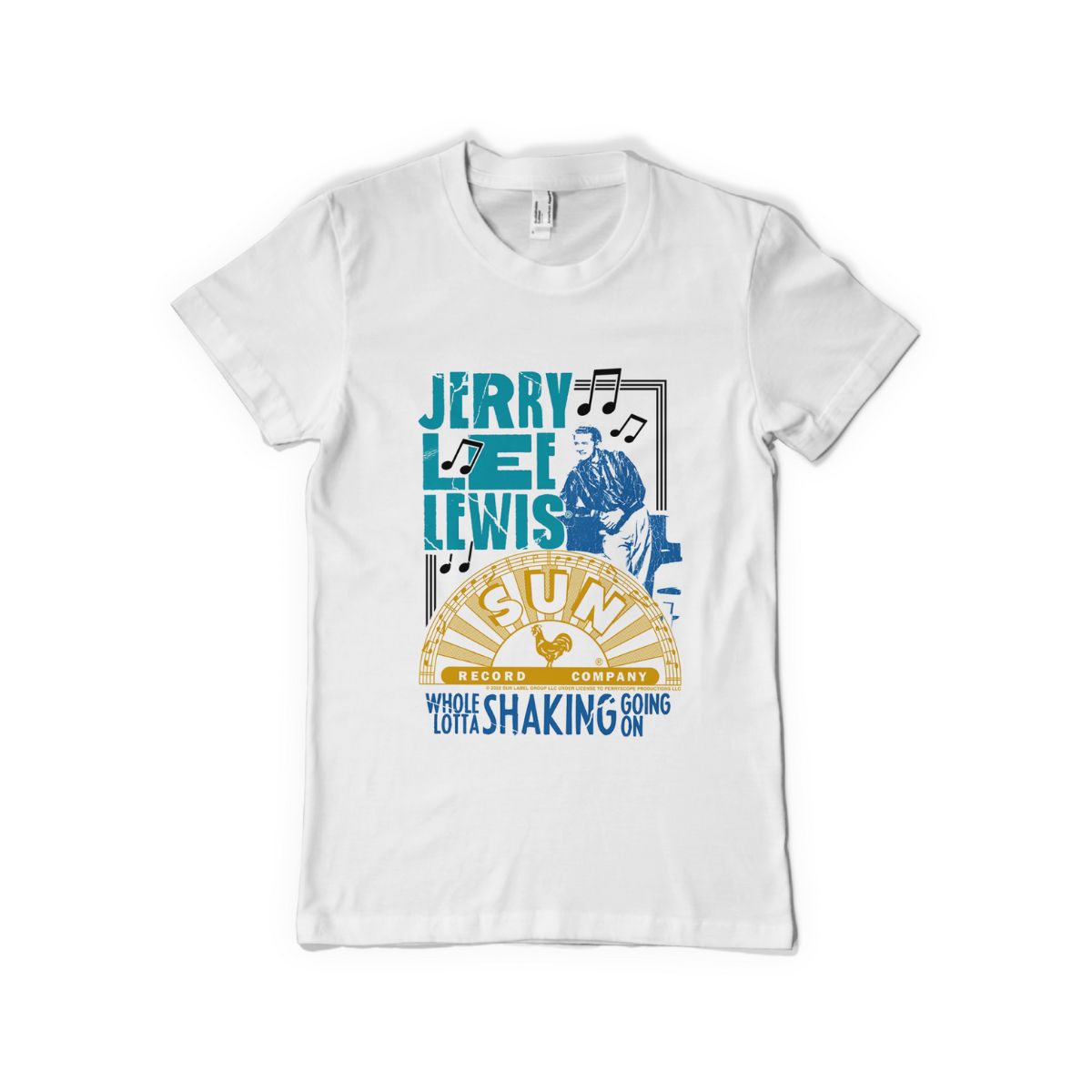 Jerry Lee Lewis Shaking T-Shirt