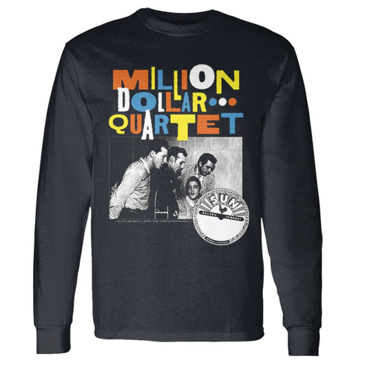 Million Dollar Quartet Block Long Sleeve T-shirt