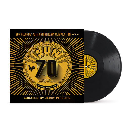 Sun Records' 70th Anniversary Compilation, Vol 4 (Curated by Jerry Phillips) LP - Various Artists