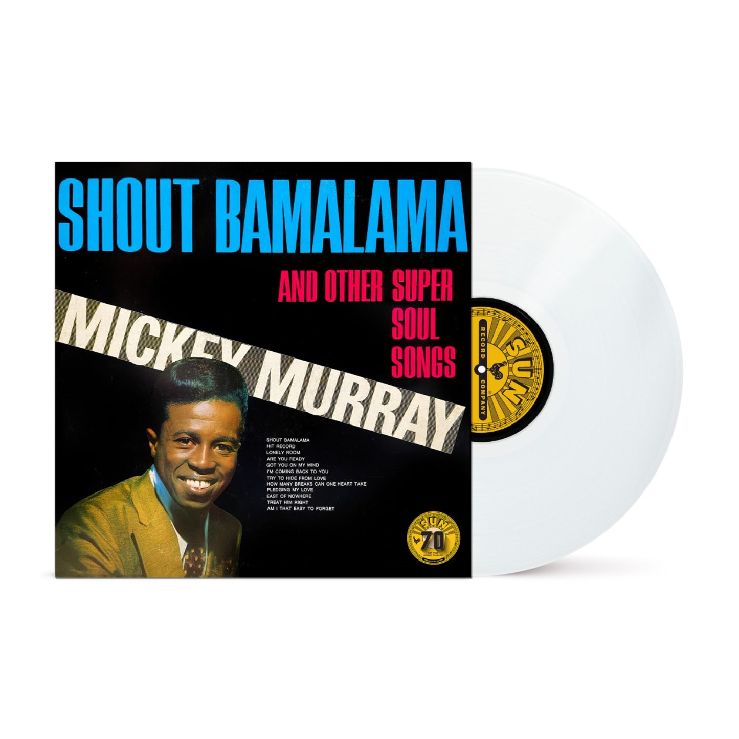 Mickey Murray - Shout Bamalama & Others White Vinyl LP