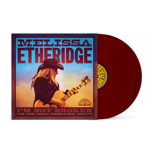 Melissa Etheridge - I’m Not Broken (Live From Topeka Correctional Facility) Maroon Vinyl 2 LP