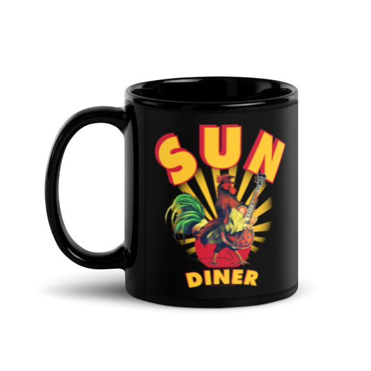 Sun Diner Rooster Mug