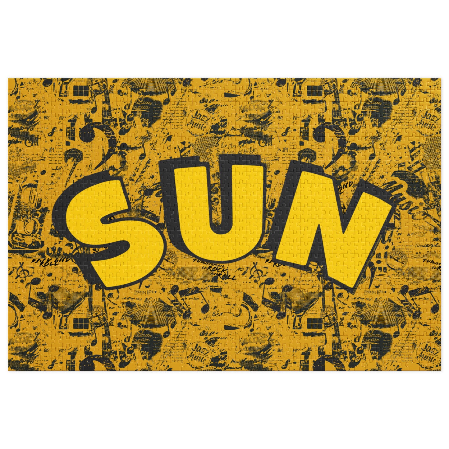 Sun Records Newsprint 1000 pc Jigsaw Puzzle