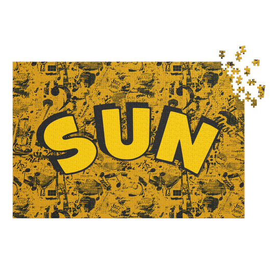 Sun Records Newsprint 1000 pc Jigsaw Puzzle