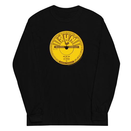 Roy Orbison Go!Go!Go! Sun Records Label Long Sleeve T-Shirt