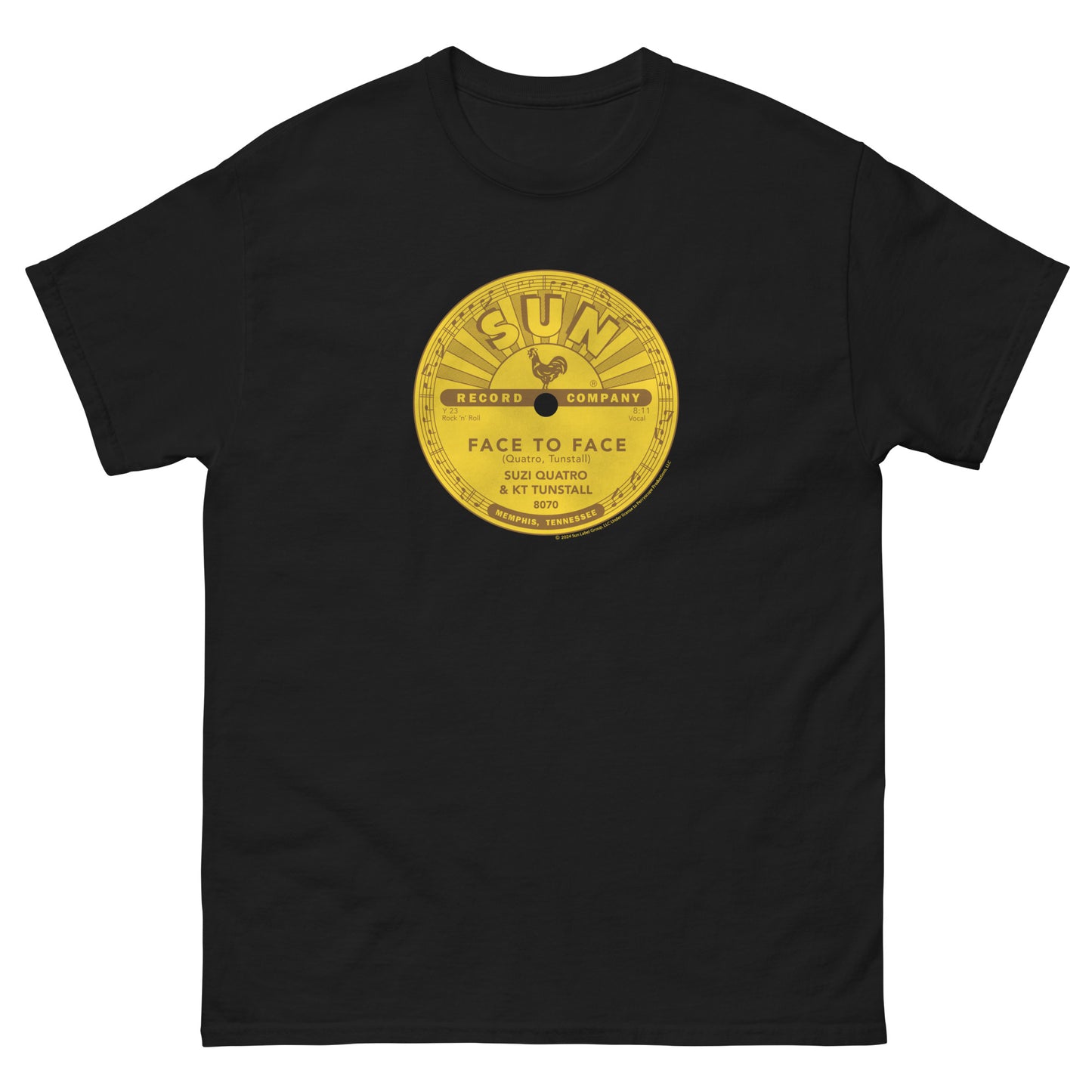 Face To Face Sun Records Label T-Shirt