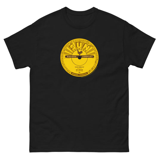 Roy Orbison You're Gonna Cry Sun Records Label T-Shirt